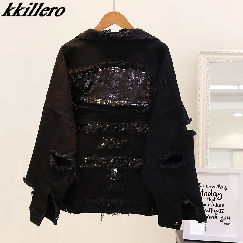 2019 Women's Harajuku embroidery letter patch bomber jacket women Red Ripped Denim Coat Female
2019 Women's Harajuku embroidery letter patch bomber jacket women Red Ripped Denim Coat Female