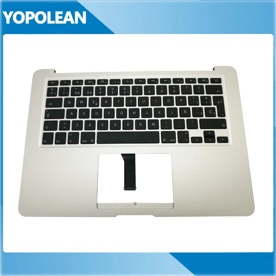 Original Spain Spanish Top Case Palmrest Keyboard with Backlight For Macbook Air 13" A1466 2013 2014 2015
Original Spain Spanish Top Case Palmrest Keyboard with Backlight For Macbook Air 13" A1466 2013 2014 2015