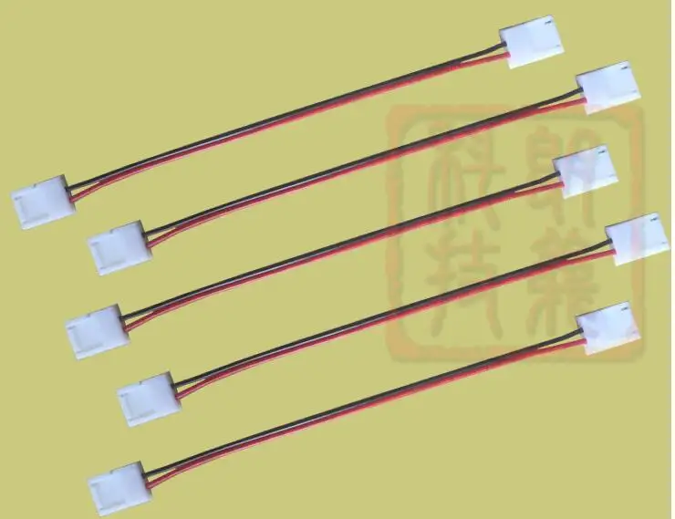 10pcs * 10mm 2pin led connector for single color led strip 5050 two connectors adapter easy connect no need soldering
10pcs * 10mm 2pin led connector for single color led strip 5050 two connectors adapter easy connect no need soldering