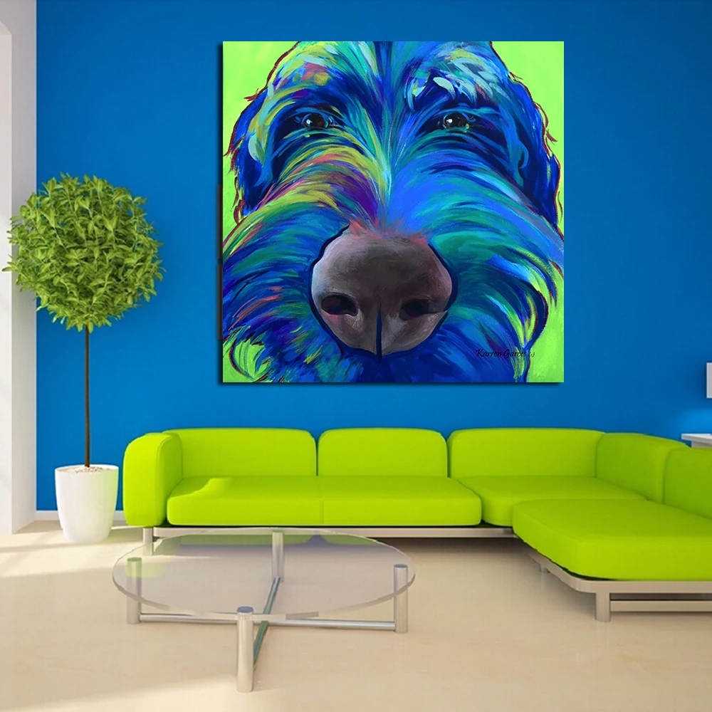 JQHYART Animal Painting Cute Dog Art Wall Pictures For Living Room Canvas Art Home Decor Modern No Frame Oil Painting
JQHYART Animal Painting Cute Dog Art Wall Pictures For Living Room Canvas Art Home Decor Modern No Frame Oil Painting