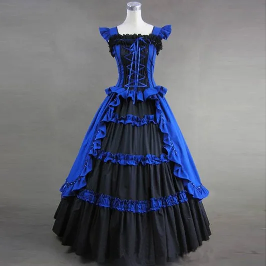4 Colors Summer Gothic Victorian Lolita Dresses 18th Century Square Collar Sleeveless Ruffles Ball Gown For Girl Drop Shipping
4 Colors Summer Gothic Victorian Lolita Dresses 18th Century Square Collar Sleeveless Ruffles Ball Gown For Girl Drop Shipping