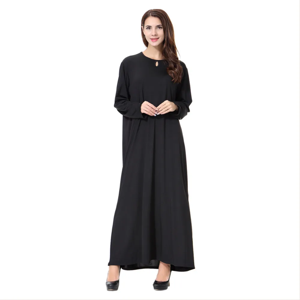 Abaya Muslim Robe Dress Maxi Jalabiya Islamic Women Plain Clothing Robe Kaftan Simple Style V-Collar Cosplay Costume
Abaya Muslim Robe Dress Maxi Jalabiya Islamic Women Plain Clothing Robe Kaftan Simple Style V-Collar Cosplay Costume