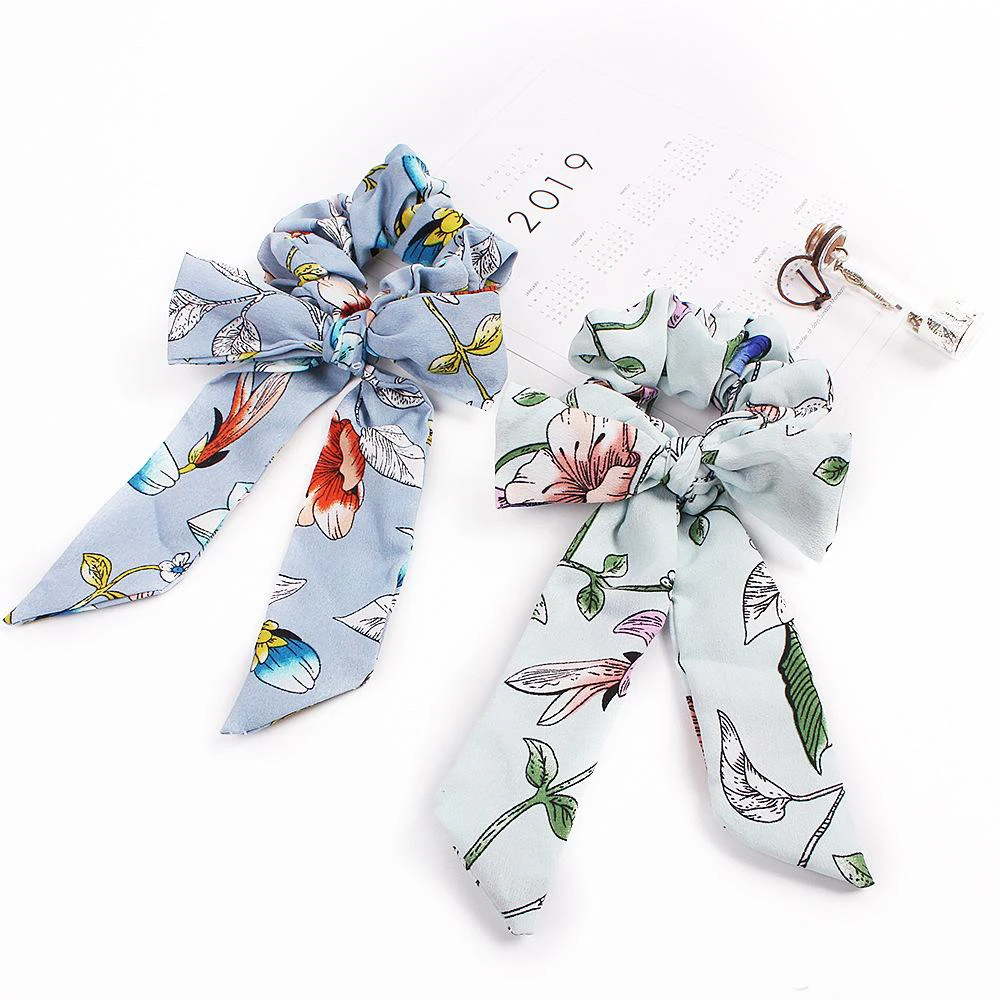 Helisopus Hair Bands Chiffon Bow Long Hair Scrunchies Ladies Fashion Vintage Floral Printed Rope Women Accessories Long Big Bow
Helisopus Hair Bands Chiffon Bow Long Hair Scrunchies Ladies Fashion Vintage Floral Printed Rope Women Accessories Long Big Bow