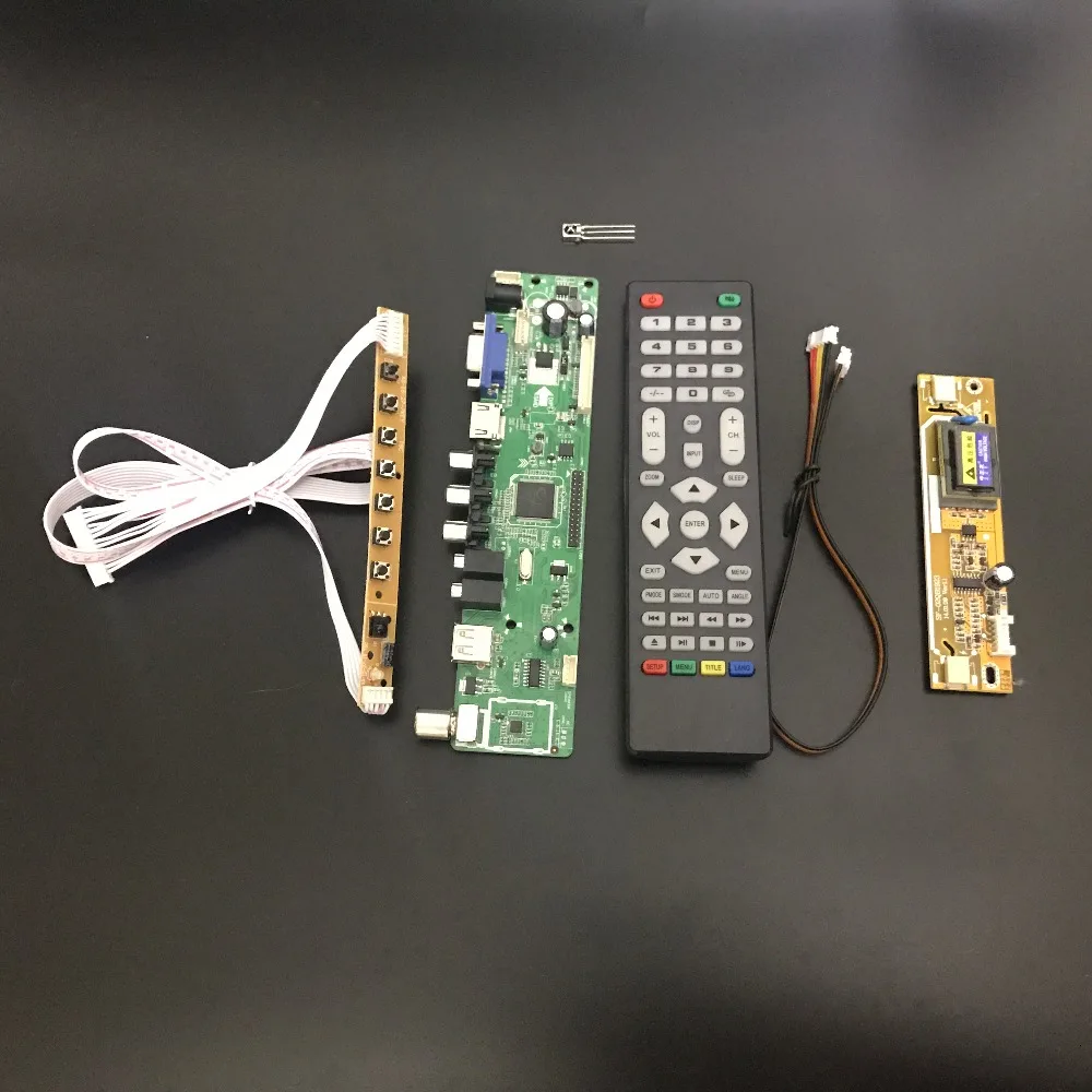 Плата V56, пульт дистанционного управления, ИК, 2 инвертора лампы, LVDS, 7 переключателей, 5 шт.
Плата V56, пульт дистанционного управления, ИК, 2 инвертора лампы, LVDS, 7 переключателей, 5 шт.