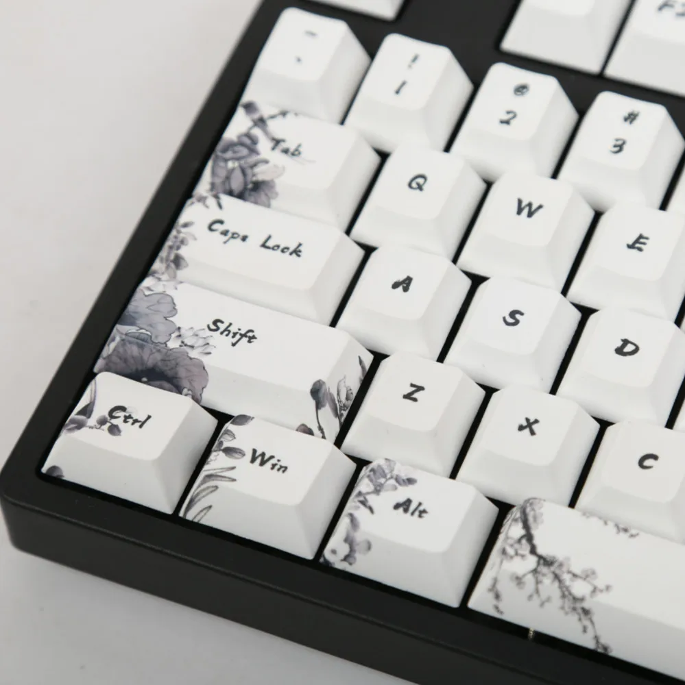 Ink keycap keycaps 5-Surfaces Dye sub Profile 104 Key ANIS Layout Augment For Standard Mechanical Keyboard Newly Arrival
Ink keycap keycaps 5-Surfaces Dye sub Profile 104 Key ANIS Layout Augment For Standard Mechanical Keyboard Newly Arrival