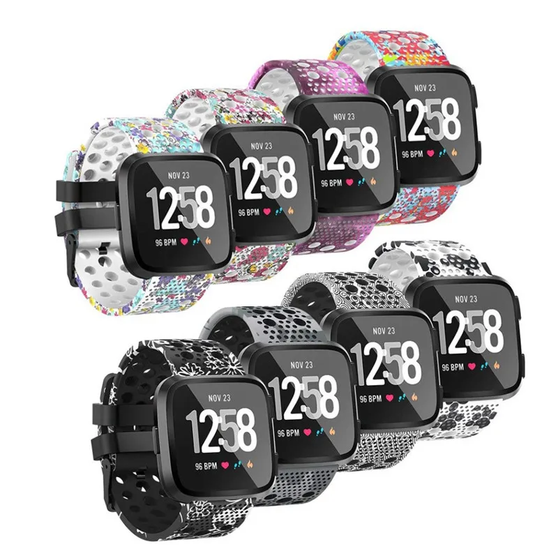 Odog Replacement Adjustable Sport Strap For Fitbit Versa Only Colorful Pattern Sport Watch Band
Odog Replacement Adjustable Sport Strap For Fitbit Versa Only Colorful Pattern Sport Watch Band