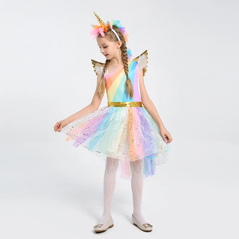 Hot Sale Girls Tutu Dress Rainbow Pony Cosplay Costume For Kids Birthday Party Dress Girl Halloween Costume Unique Girl
Hot Sale Girls Tutu Dress Rainbow Pony Cosplay Costume For Kids Birthday Party Dress Girl Halloween Costume Unique Girl
