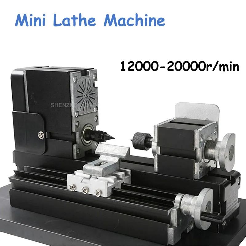 Mini Lathe Machine 12000r/min 110V-240V Saw Workbench Area 90*90mm Mini Lathe Machine Tool Metal Plate
Mini Lathe Machine 12000r/min 110V-240V Saw Workbench Area 90*90mm Mini Lathe Machine Tool Metal Plate