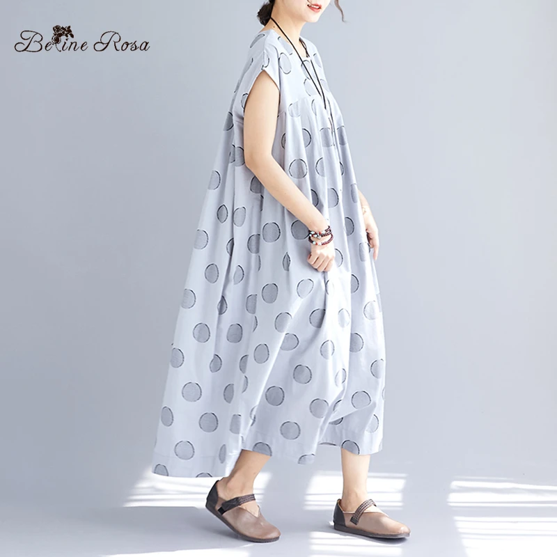BelineRosa 2019 Women's Polka Dot Summer Dresses Short Sleeve Plus Size Casual Beach Dress Women XE000043
BelineRosa 2019 Women's Polka Dot Summer Dresses Short Sleeve Plus Size Casual Beach Dress Women XE000043