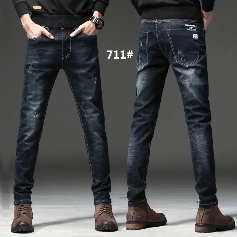 Autumn Men's Jeans Men's Slim and Small Feet Winter Style Thickening Winter Jeans Winter Pants Men's Wear hip hop
Autumn Men's Jeans Men's Slim and Small Feet Winter Style Thickening Winter Jeans Winter Pants Men's Wear hip hop