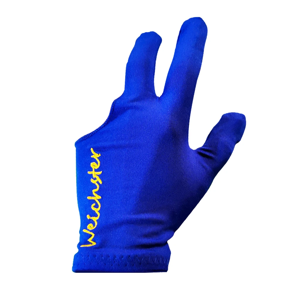 Weichster 3 Finger Billiard Nylon Left Hand Pool Cue Gloves Blue Black Color available
Weichster 3 Finger Billiard Nylon Left Hand Pool Cue Gloves Blue Black Color available