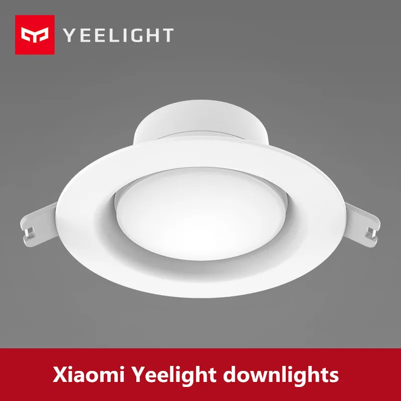 Xiaomi Mijia Yeelight светодиодный светильник 5 Вт 220 В Мини Круглый встроенный потолочный