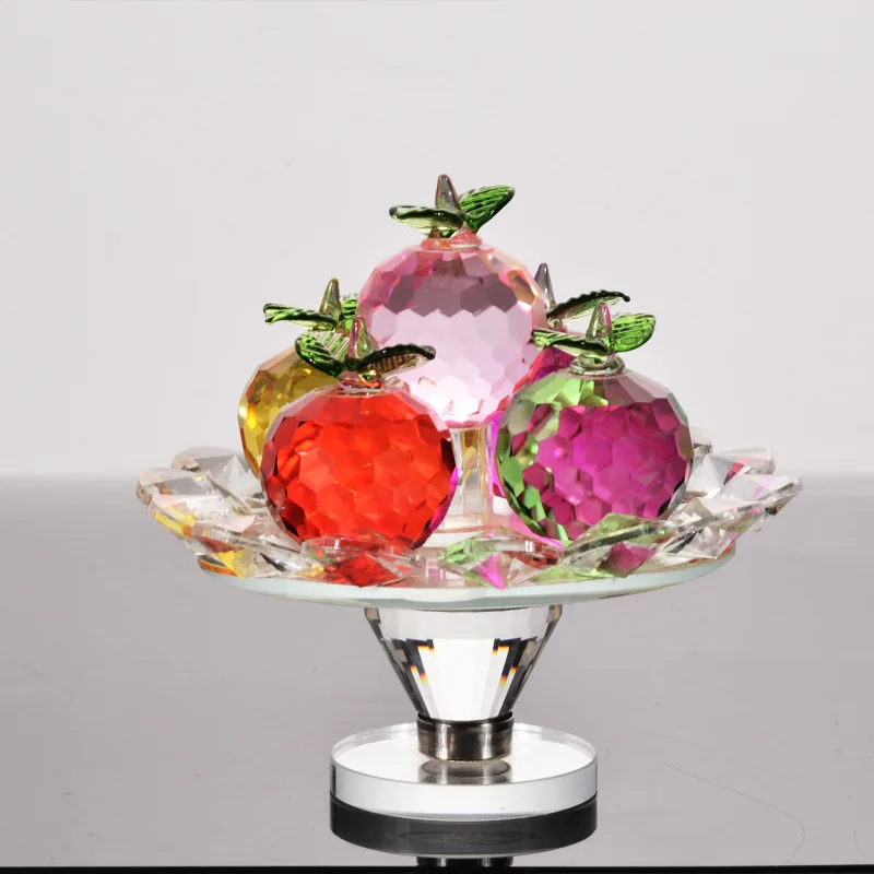 Creative Crystal Apple Crafts Decoration Personality Fruit Apple Home Decorations Promotional Gift Crystal
Creative Crystal Apple Crafts Decoration Personality Fruit Apple Home Decorations Promotional Gift Crystal