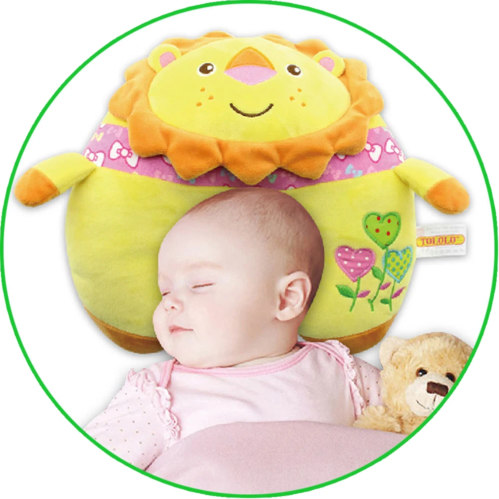 Детская подушка для сна удобная мягкая декоративная детской комнаты защита