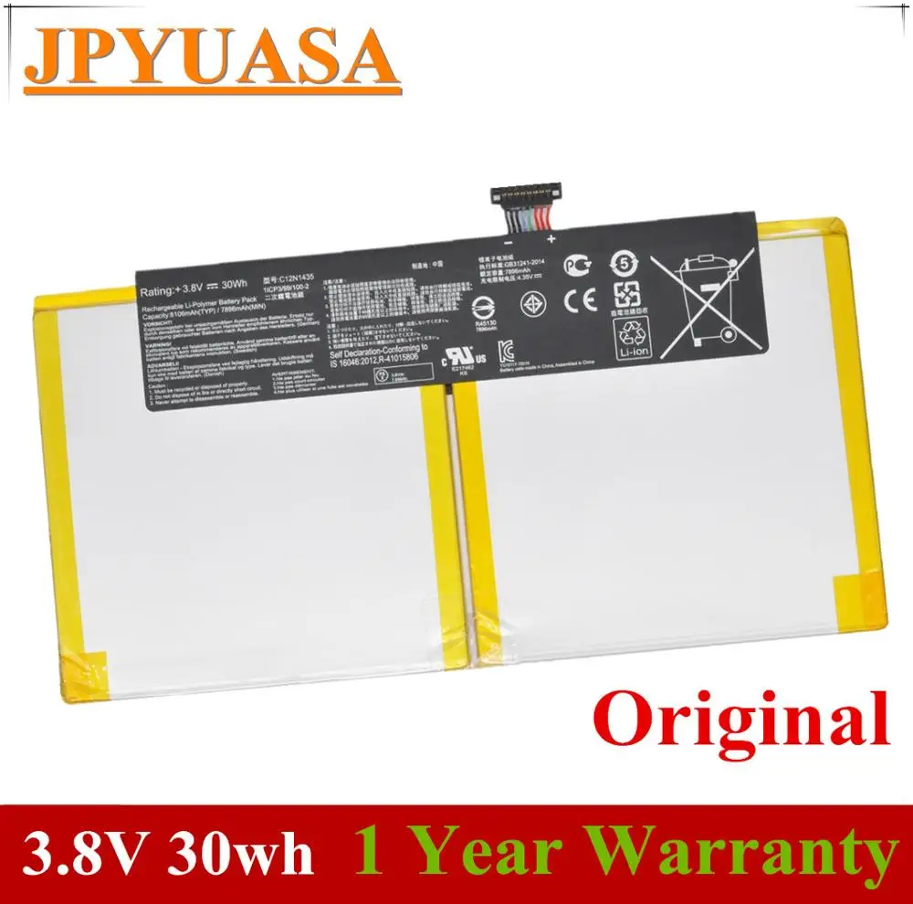 7XINbox 3,8 V 30wh оригинальный C12N1435 Аккумулятор для ноутбука ASUS T100HA T100HA-FU006T 10,1-дюймовый 2 в 1 планшет для ноутбука
7XINbox 3,8 V 30wh оригинальный C12N1435 Аккумулятор для ноутбука ASUS T100HA T100HA-FU006T 10,1-дюймовый 2 в 1 планшет для ноутбука