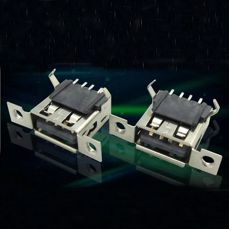 50pcs High-quality USB 2.0 Connector Female Chip Patch USB Seat Adapter Female Fixed Hole USB Connector
50pcs High-quality USB 2.0 Connector Female Chip Patch USB Seat Adapter Female Fixed Hole USB Connector