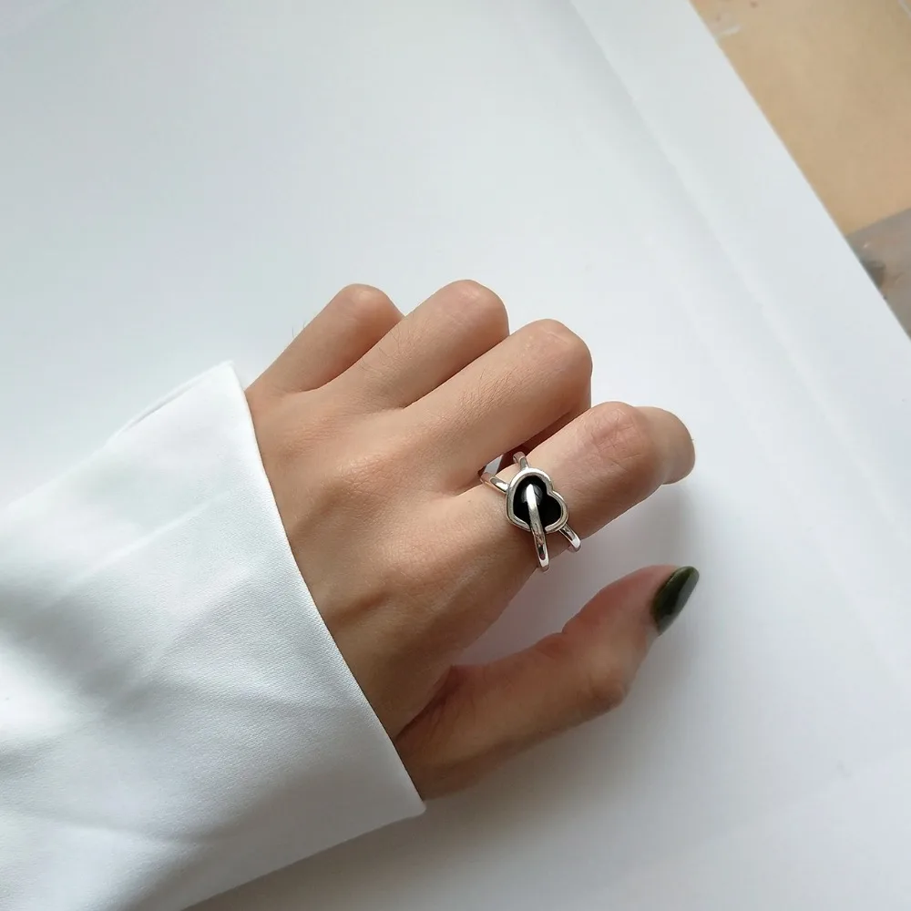 Amaiyllis Vintage design 925 Sterling Silver An Arrow Piercing The Heart Open Rings For Women Weddings Party Jewelry
Amaiyllis Vintage design 925 Sterling Silver An Arrow Piercing The Heart Open Rings For Women Weddings Party Jewelry