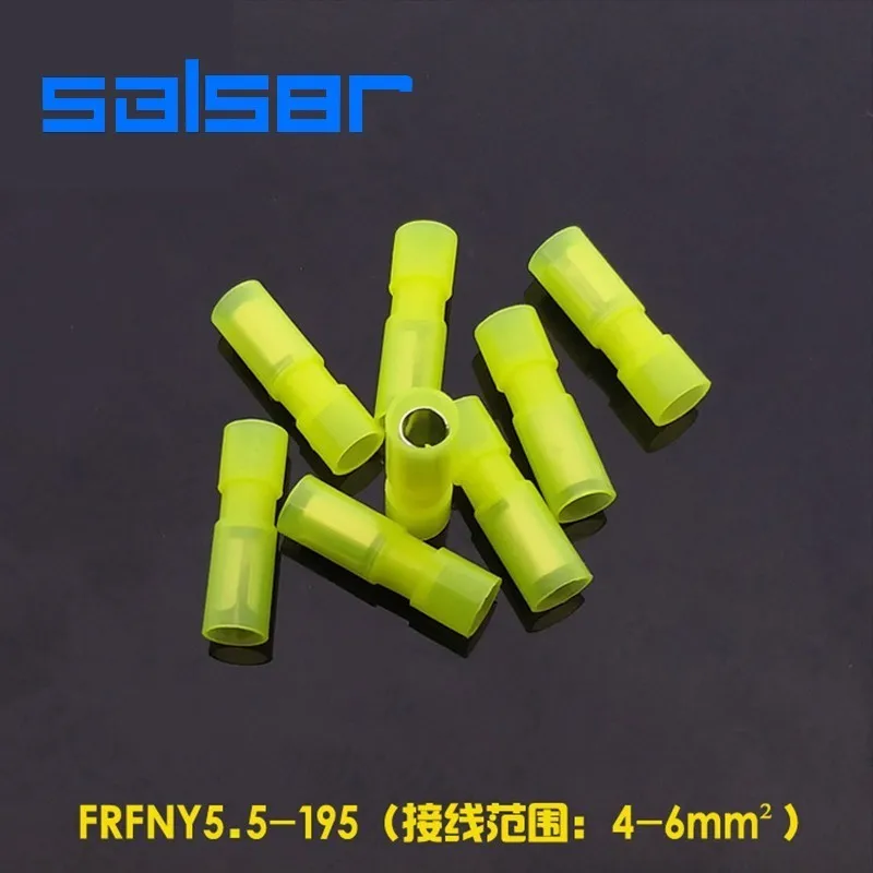 20PCS/lot 10SET Yellow MPFNY5.5-195 Terminal Round Male And Female Nylon Public Insert Full Insulation Terminal P365
20PCS/lot 10SET Yellow MPFNY5.5-195 Terminal Round Male And Female Nylon Public Insert Full Insulation Terminal P365