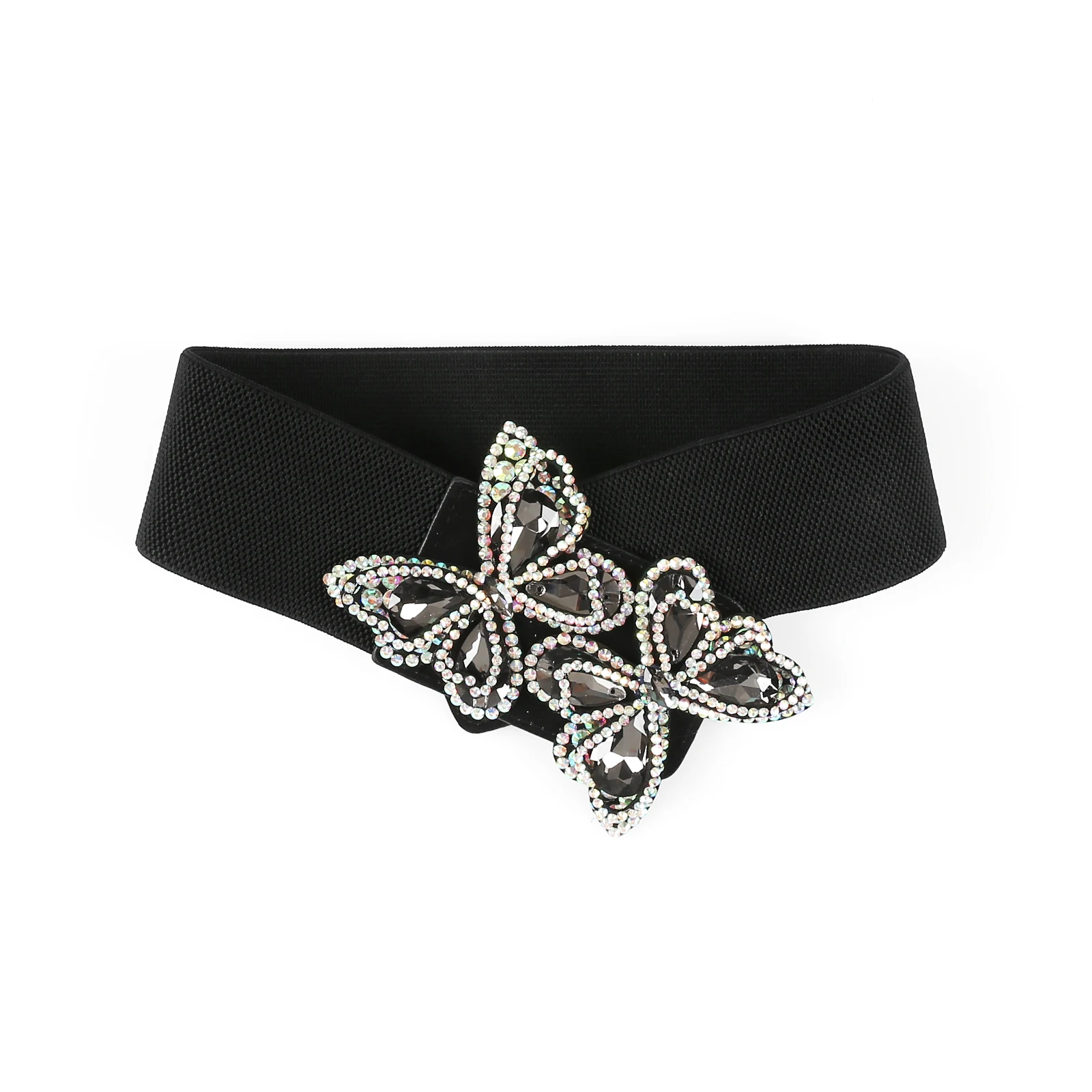 Fashion Crystal Butterfly Waist Belt Band Women Grey White Rhinestone Elastic Bow Corset Strap Ladies Rhinestone Bow Girdle Belt
Fashion Crystal Butterfly Waist Belt Band Women Grey White Rhinestone Elastic Bow Corset Strap Ladies Rhinestone Bow Girdle Belt