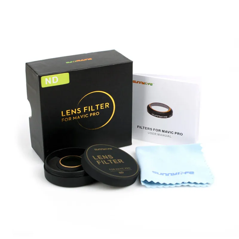 High-quality HD Filter ND ND4 ND8 ND16 ND32 Camera Lens Filters for DJI MAVIC PRO Camera Drone Accessories
High-quality HD Filter ND ND4 ND8 ND16 ND32 Camera Lens Filters for DJI MAVIC PRO Camera Drone Accessories