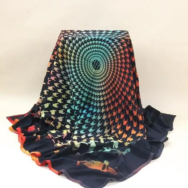 New Women BIRD STYLE Silk scarf 100% Pure Silk CREPE (123*123cm) GOOD QUALITY SOFT women
New Women BIRD STYLE Silk scarf 100% Pure Silk CREPE (123*123cm) GOOD QUALITY SOFT women