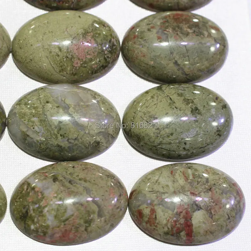 ( 12 Pieces/lot) 22x30mm Unakite Stone Dome Oval Cabochon Flat Back stone cabochons for DIY Jewelry Making
( 12 Pieces/lot) 22x30mm Unakite Stone Dome Oval Cabochon Flat Back stone cabochons for DIY Jewelry Making