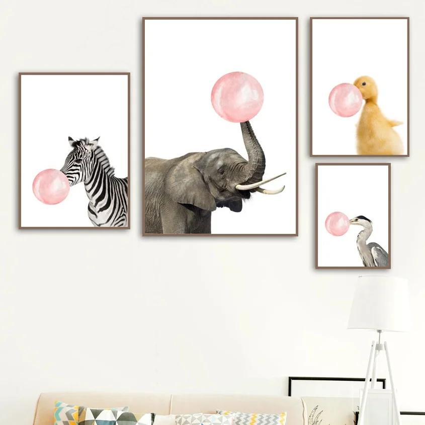 Wall Art Canvas Painting Zebra Elephant Chicken Duck Balloon Animal Nordic Posters And Prints Wall Pictures For Kids Room Decor
Wall Art Canvas Painting Zebra Elephant Chicken Duck Balloon Animal Nordic Posters And Prints Wall Pictures For Kids Room Decor