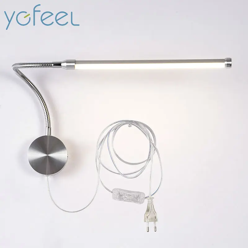 Настенные светодиодные светильники YGFEEL, 6 Вт, европейская вилка, американская вилка, прикроватная лампа для спальни, кабинета, освещение для чтения, AC90-260V
Настенные светодиодные светильники YGFEEL, 6 Вт, европейская вилка, американская вилка, прикроватная лампа для спальни, кабинета, освещение для чтения, AC90-260V