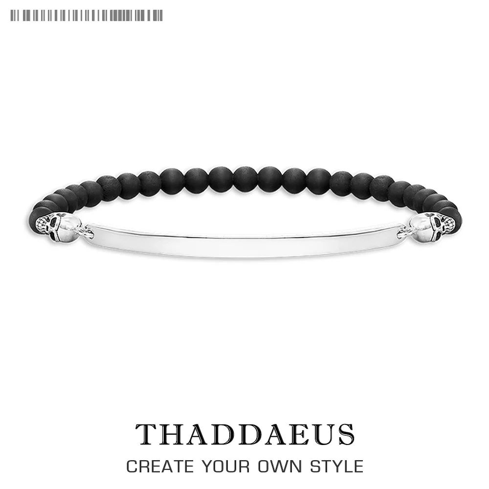 Bracelets Silver Skull 6mm Obsidian 925 Sterling Silver For Men Trendy Gift Europe Style Heart Rebel Masculine Bracelets
Bracelets Silver Skull 6mm Obsidian 925 Sterling Silver For Men Trendy Gift Europe Style Heart Rebel Masculine Bracelets