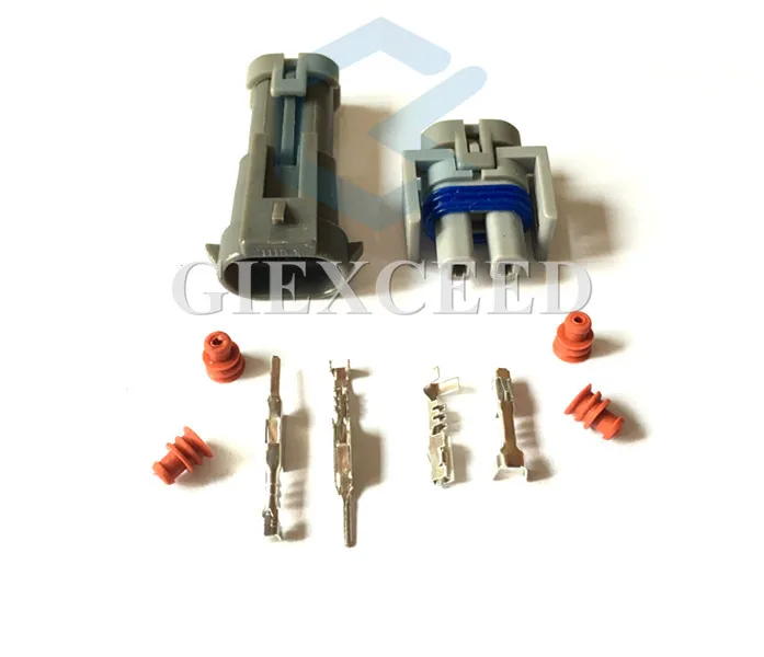 2 Sets Automotive 2 Pin Female Male Auto Harness Connector Compressor Air Conditioner Socket For Buick Chevrolet
2 Sets Automotive 2 Pin Female Male Auto Harness Connector Compressor Air Conditioner Socket For Buick Chevrolet