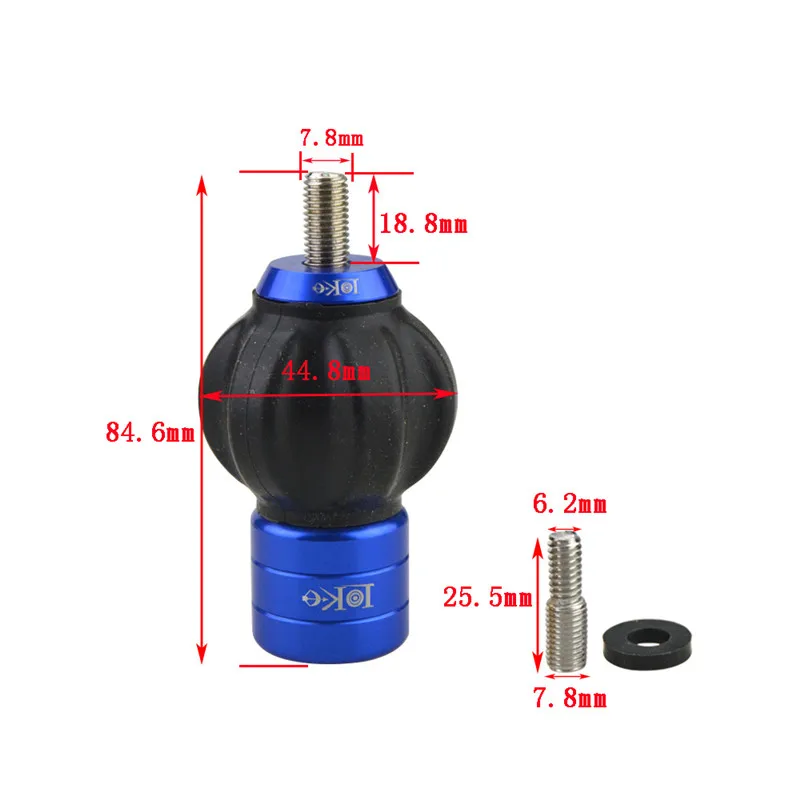 1Pc Archery Stabilizer Ball Compound Bow Damper Shock Absorber Silencer Noise Reduction For Outdoor Hunting Shooting Accessories
1Pc Archery Stabilizer Ball Compound Bow Damper Shock Absorber Silencer Noise Reduction For Outdoor Hunting Shooting Accessories