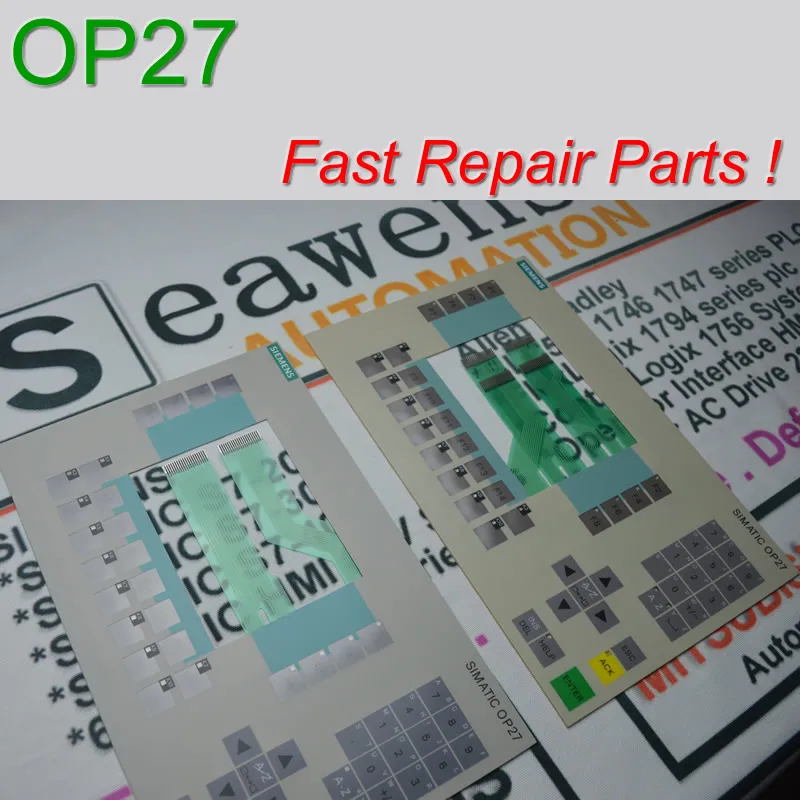 6AV3627-1JK00-1AX0 6AV3 627-1JK00-1AX0 OP27 Membrane Keypad for SIMATIC HMI Panel repair~do it yourself, Have in stock
6AV3627-1JK00-1AX0 6AV3 627-1JK00-1AX0 OP27 Membrane Keypad for SIMATIC HMI Panel repair~do it yourself, Have in stock