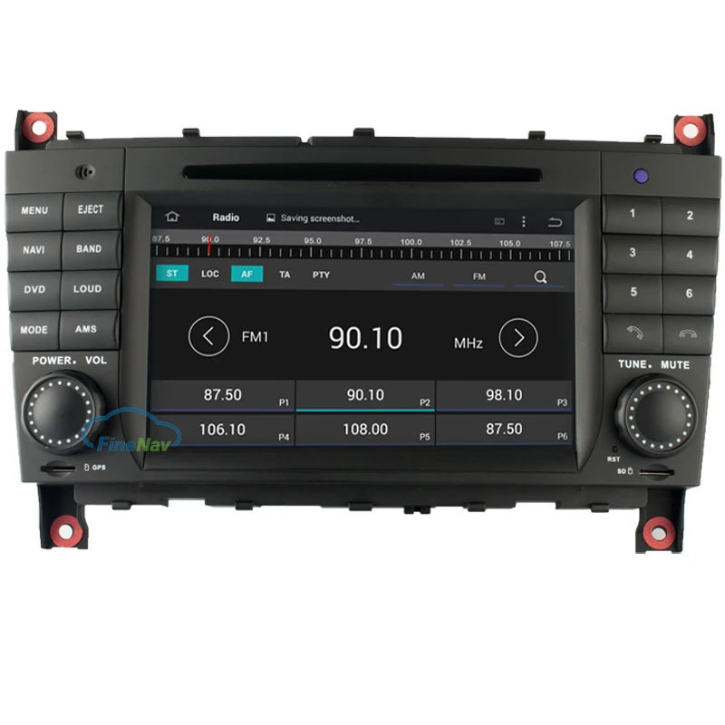 2 din Android 5.1.1 для Benz C Class W203 CLK W209 7 "сенсорный Экран Quad core автомобиль dvd gps навигация