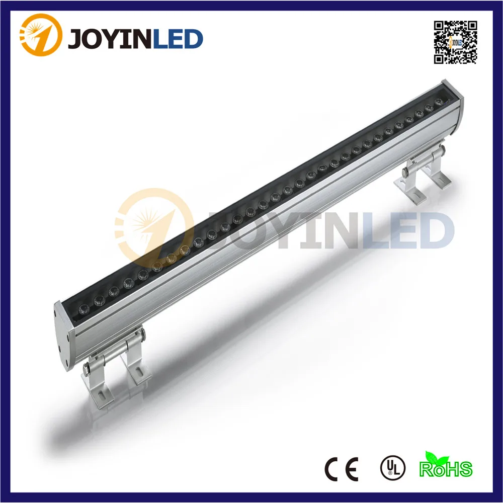 Фото AC85 ~ 265V 0 10V затемняемый 36W led настенный светильник шайба s наружный
