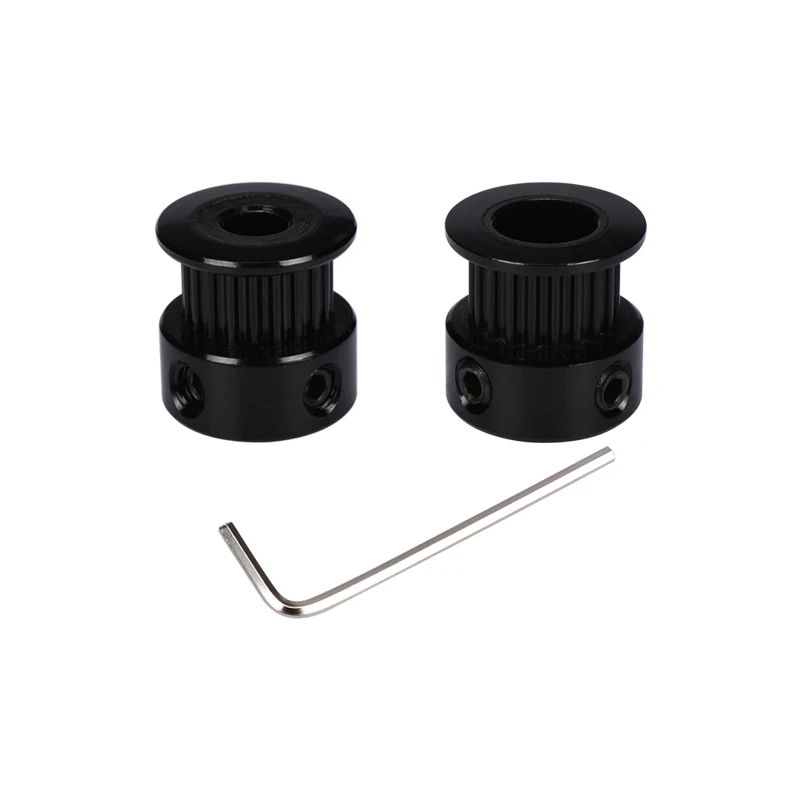 BIQU Latest GT2 Black Color Aluminum Timing Belt pulley 20 teeth for 3D printer GT2-6mm Width Timing Belt RepRap 3D Printer
BIQU Latest GT2 Black Color Aluminum Timing Belt pulley 20 teeth for 3D printer GT2-6mm Width Timing Belt RepRap 3D Printer