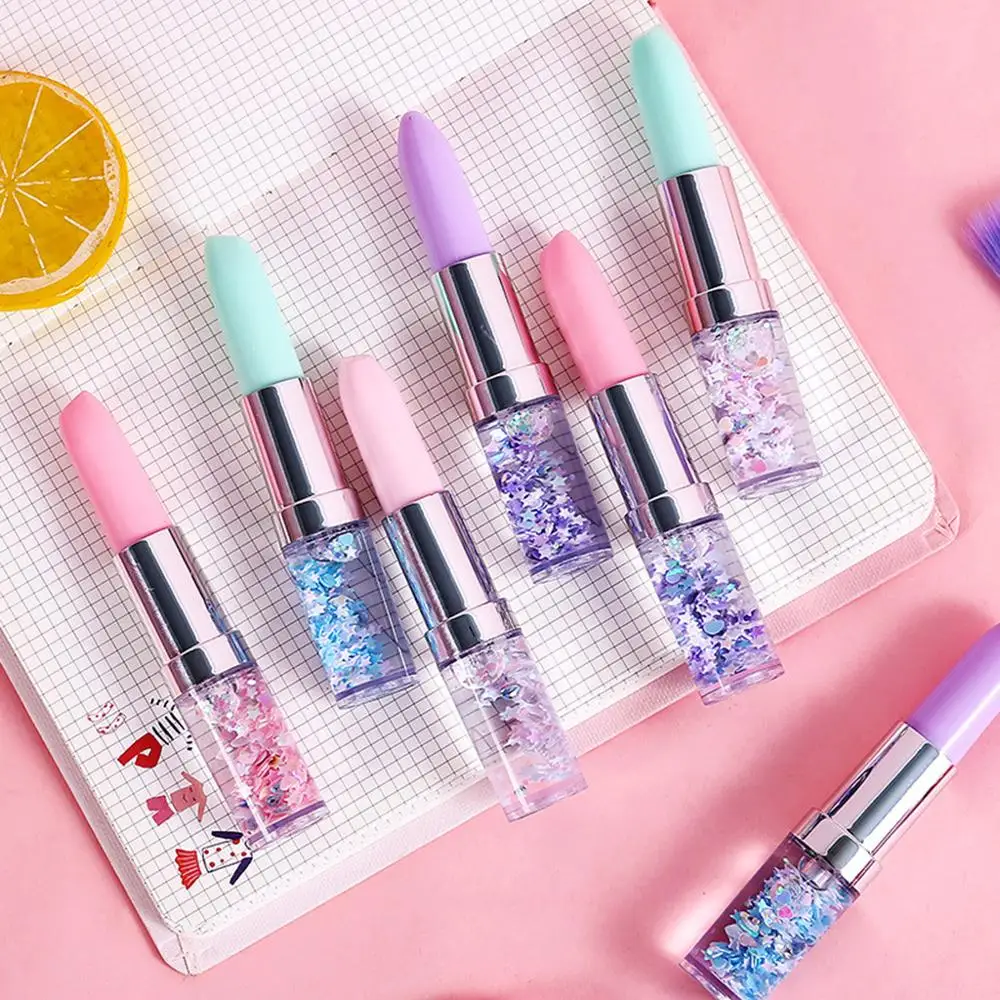 Kawaii Lipstick Gel Pen Creative Oil Quicksand Colorful Cute Stationary 0.5mm Signature Pens Black Ink Office School Supplies
Kawaii Lipstick Gel Pen Creative Oil Quicksand Colorful Cute Stationary 0.5mm Signature Pens Black Ink Office School Supplies