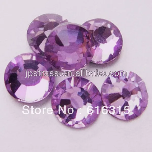 

newly style crystal DIY hot fix rhinestone from China supplier ss20 lt amethyst with 1440 pcs each pack free shipping