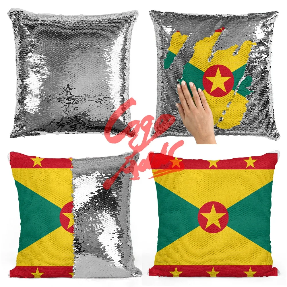 Grenada decorative throw pillows reversible mermaid sequin pillow case cover dropshipping
Grenada decorative throw pillows reversible mermaid sequin pillow case cover dropshipping