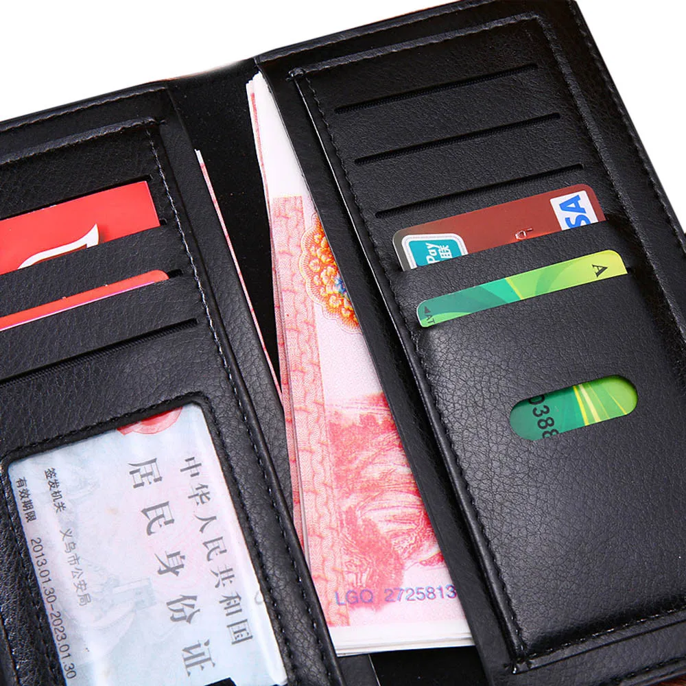 Men Wallet Leather Concise Money Bag Huge Capacity Purse Card Holder Clutch Male Wallet Coin Purse Purse Portemonnee
Men Wallet Leather Concise Money Bag Huge Capacity Purse Card Holder Clutch Male Wallet Coin Purse Purse Portemonnee