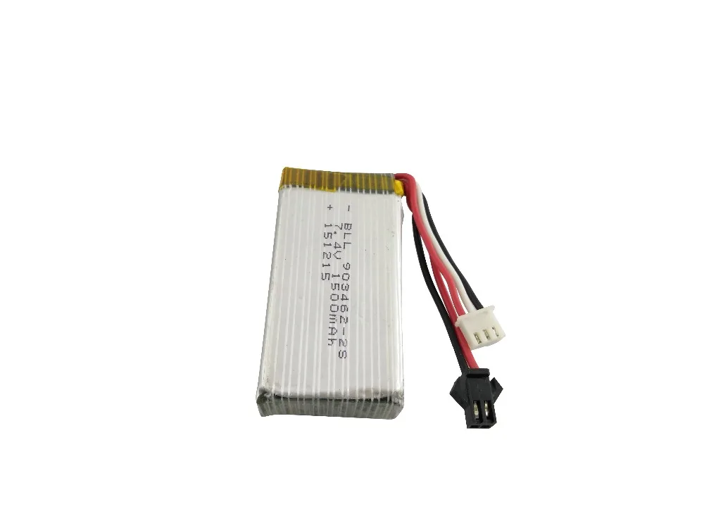 7.4V 1500mAh 2S 20C SM For HJ817 HJ816 RC Remote control aircraft four axis aircraft lithium battery
7.4V 1500mAh 2S 20C SM For HJ817 HJ816 RC Remote control aircraft four axis aircraft lithium battery