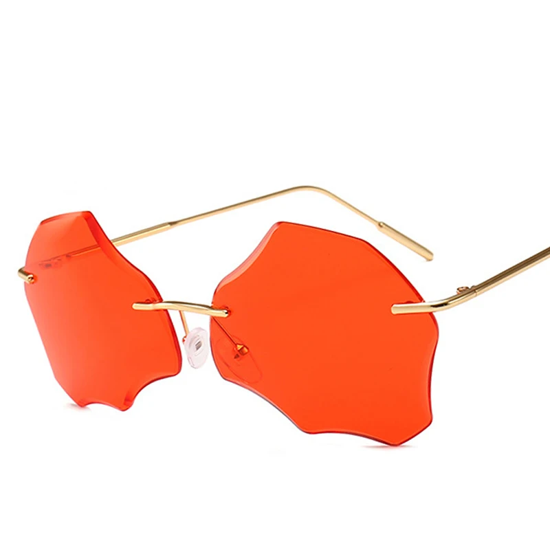 2018 New Women Rimless Sunglasses Ladies Metal Gradient Lens Brown Red Irregular Sun Glasses Female Accessories Eyewear Uv400
2018 New Women Rimless Sunglasses Ladies Metal Gradient Lens Brown Red Irregular Sun Glasses Female Accessories Eyewear Uv400