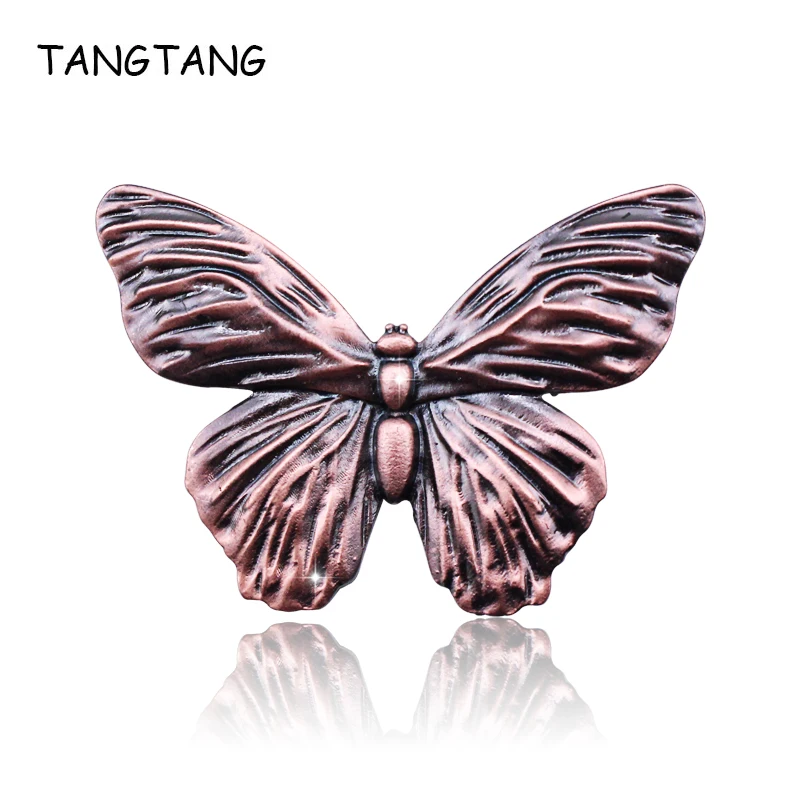 TANGTANG Unique Brooch Red Bronzed Plated Butterfly Brooch Black Tone Antique Brooches And Pins Vintage Jewelry Pin For Women
TANGTANG Unique Brooch Red Bronzed Plated Butterfly Brooch Black Tone Antique Brooches And Pins Vintage Jewelry Pin For Women