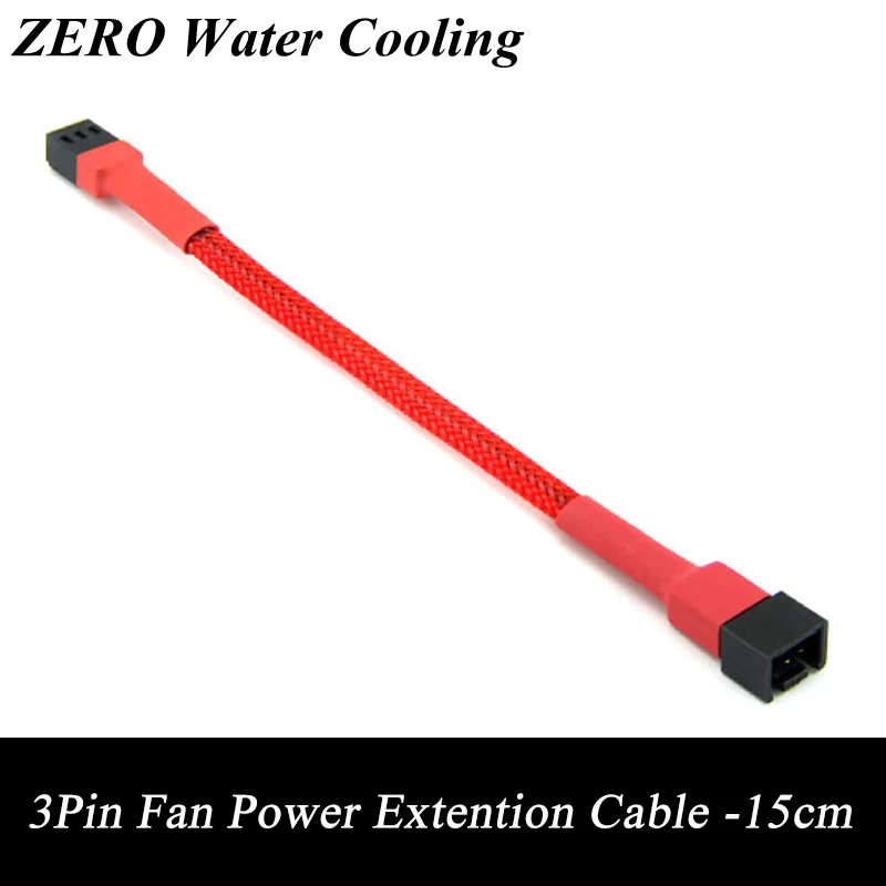 2pcs 15cm Red Sleeved 3Pin PC Fan Male to Female Power Extension Cable Free Shipping.
2pcs 15cm Red Sleeved 3Pin PC Fan Male to Female Power Extension Cable Free Shipping.