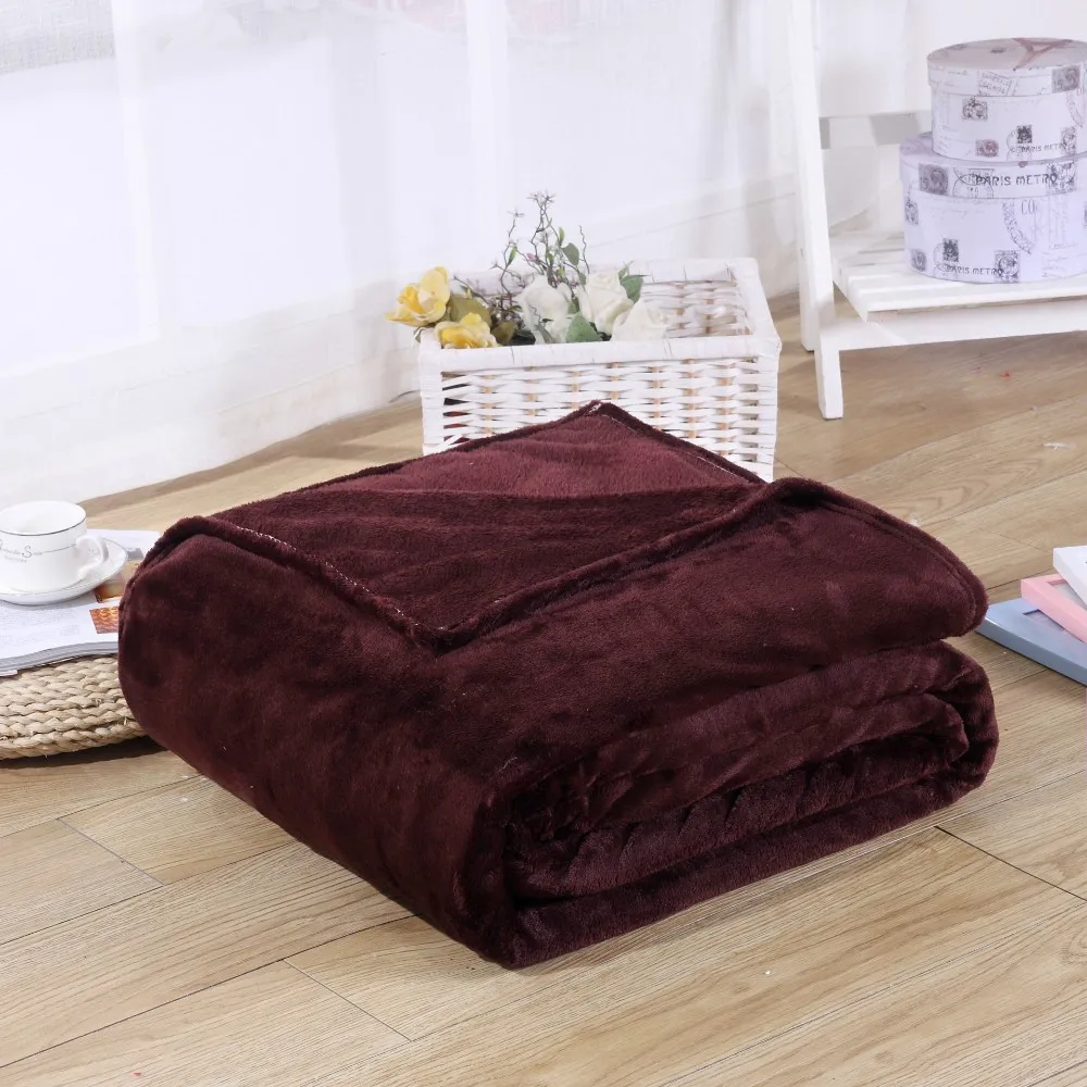 Jagdambe Fluffy Warm Soft Microfiber Winter Plaid Blanket Coral Fleece Flanel Blanket 6 Size 18 Solid Color Washable Blanket
Jagdambe Fluffy Warm Soft Microfiber Winter Plaid Blanket Coral Fleece Flanel Blanket 6 Size 18 Solid Color Washable Blanket