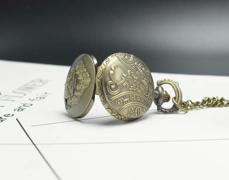 Steampunk Bronze The Marauders Map Design Pocket Watch Quartz Retro Pendant Watch Necklace Chain Unisex Clock Gifts
Steampunk Bronze The Marauders Map Design Pocket Watch Quartz Retro Pendant Watch Necklace Chain Unisex Clock Gifts
