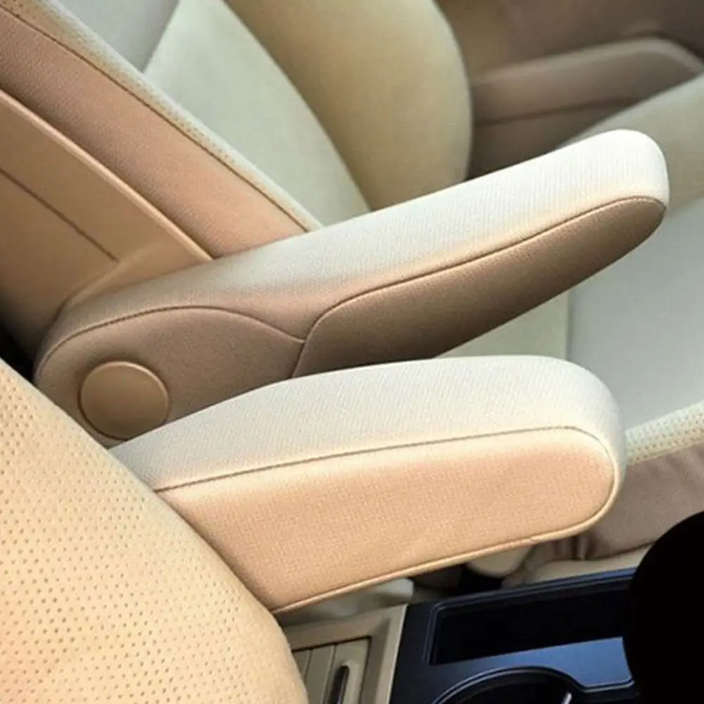 Чехол для подлокотника из искусственной кожи подходит Honda CRV шт./пара 2010 2011 2012 2013