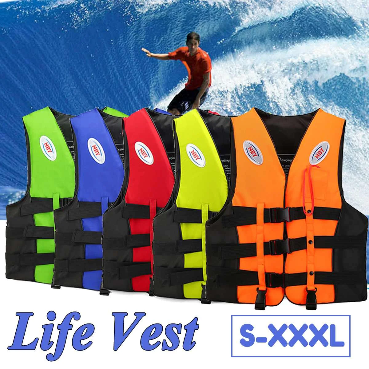 Polyester Adult kids Life Vest Jacket Swimming Boating Ski Drifting Life Vest S-XXXL Sizes Water Sports Man Jacket Wear Fishing
Polyester Adult kids Life Vest Jacket Swimming Boating Ski Drifting Life Vest S-XXXL Sizes Water Sports Man Jacket Wear Fishing