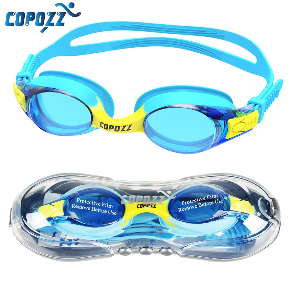 COPOZZ Swimming Goggles Kids Age 3-10 Waterproof Swimming Glasses Clear Anti-fog UV Protection Soft Silicone Frame and Strap
COPOZZ Swimming Goggles Kids Age 3-10 Waterproof Swimming Glasses Clear Anti-fog UV Protection Soft Silicone Frame and Strap