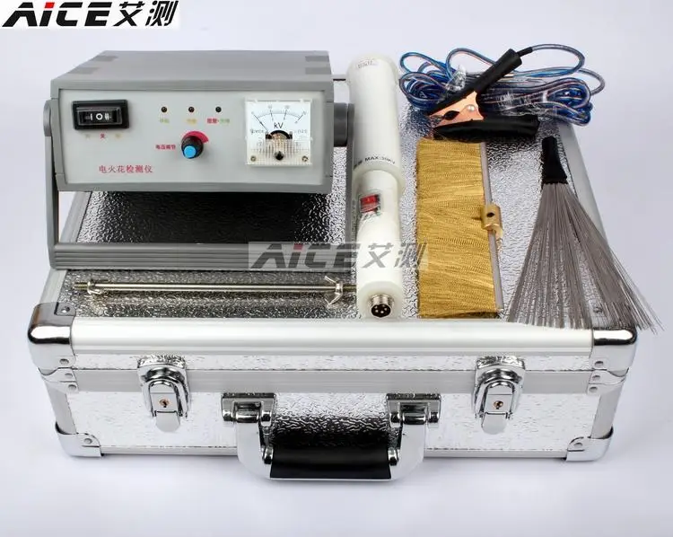 (AC-5H) electric spark detector / fluorine plastic lined pipe leak detector / pinhole tester / rechargeable
(AC-5H) electric spark detector / fluorine plastic lined pipe leak detector / pinhole tester / rechargeable