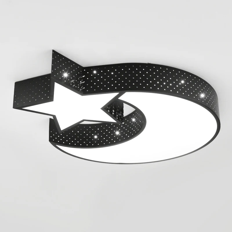 Modern surface mounted ceiling lamp star moon LED panel White/Black for bathroom lighting AC110-240V luminarias para
Modern surface mounted ceiling lamp star moon LED panel White/Black for bathroom lighting AC110-240V luminarias para